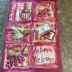AUTUMN WELCOME GARDEN FLAG